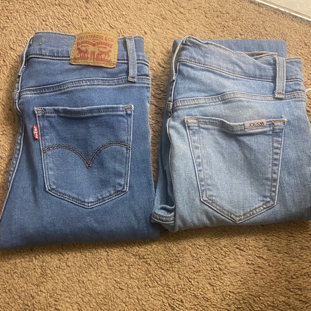 Levi's and Joes Women's Blue Jeans Bundle
